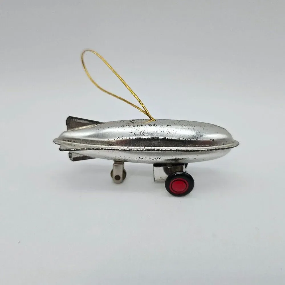 Vintage Graf Zeppelin Tin Ornament